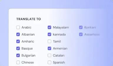 Encuestas multilingües
