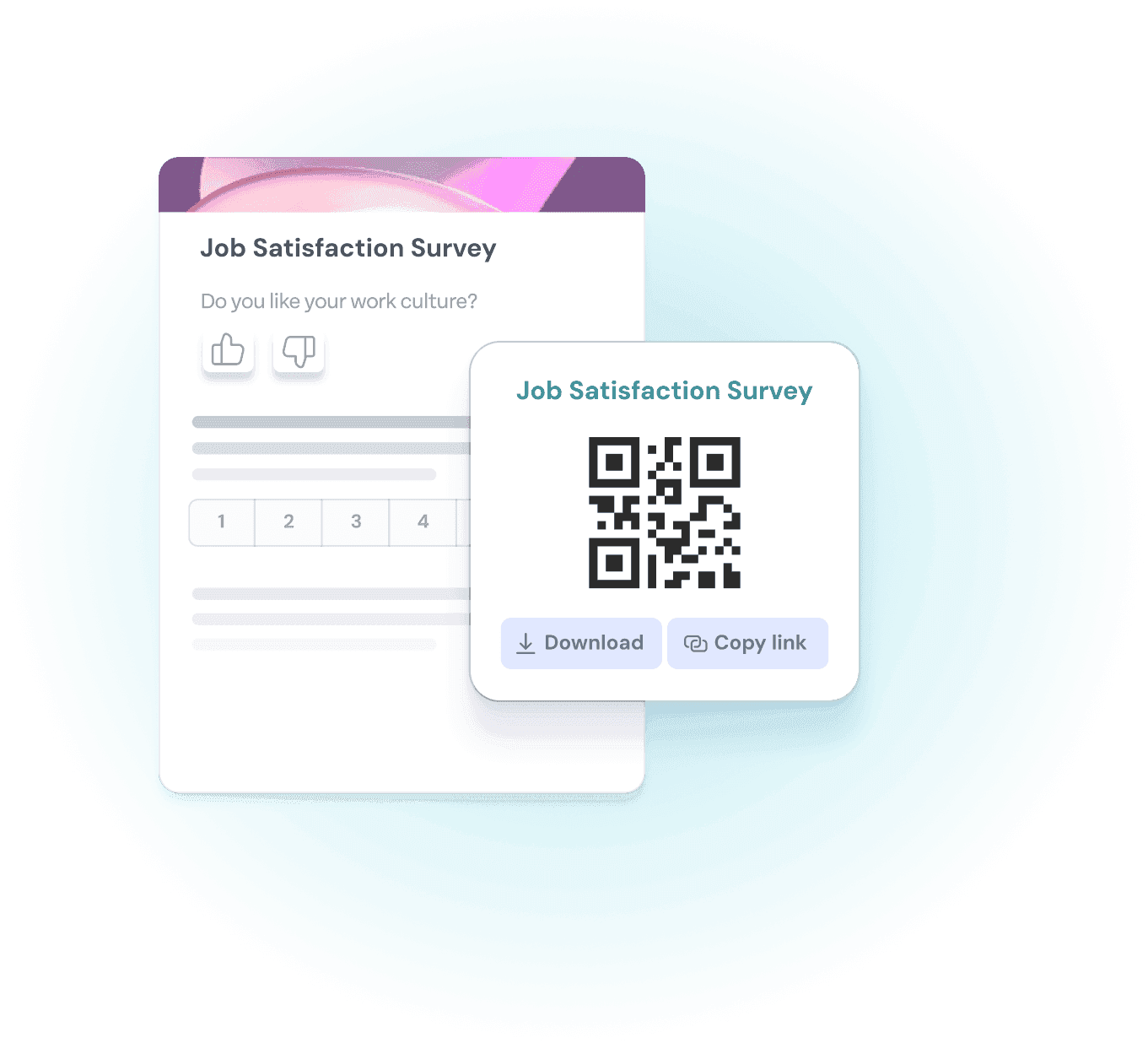 Recoge feedback donde estén tus empleados, incluso sin email